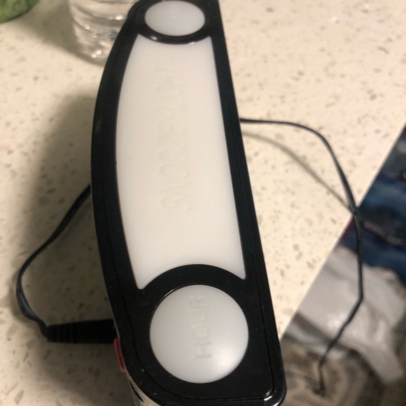 Alarm Clock Large Number Digital LED Display with Dimmer Night Light USB Easy - Picture 8 of 12